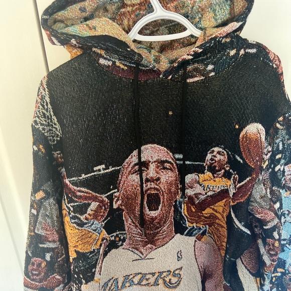 KOBE VEILED HOODIE (FULLY KNIT) - Picture 2 of 4